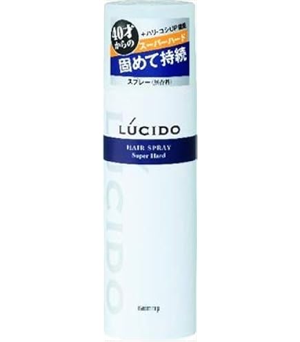LUCIDO ヘアスプレー ニオイ対策 4本セット Amazon | LUCIDO(ルシード) ヘアスプレースーパーハード メンズ